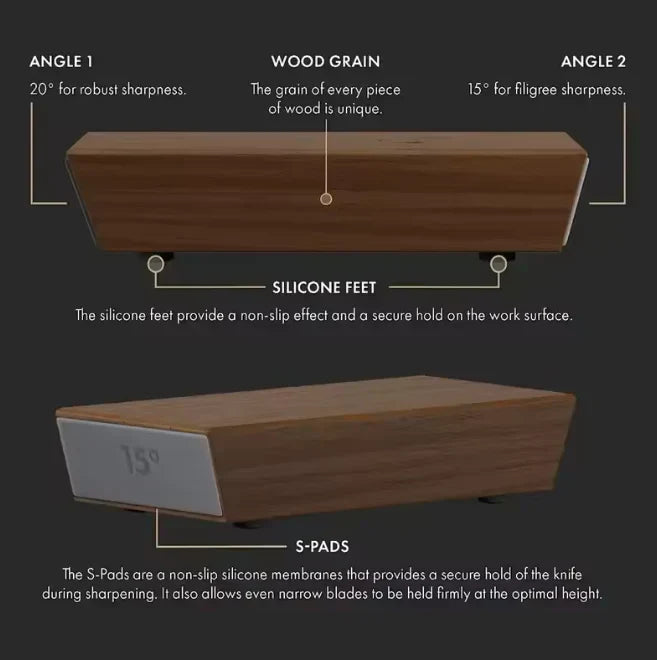Homylos™ Rolling Knife Sharpener Kit