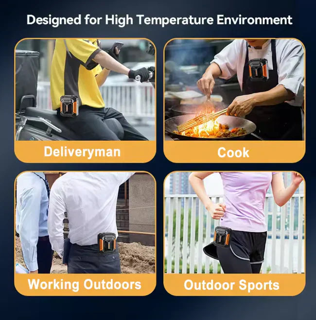 Homylos™ Portable Waist Fan